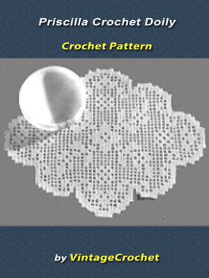 cover image of Filet Doily S-773 Vintage Crochet Pattern